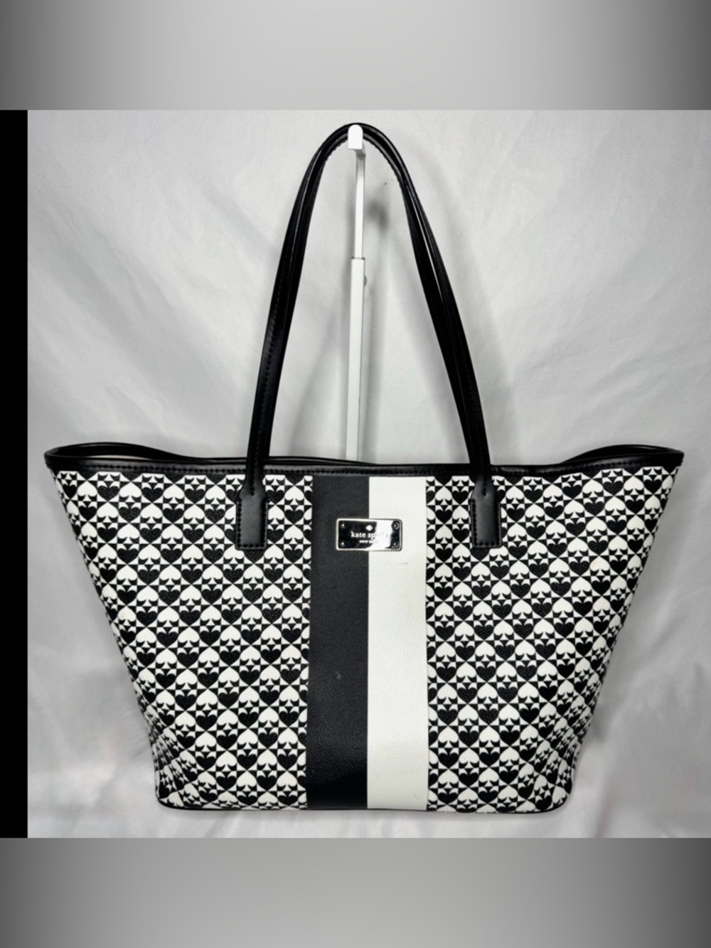Kate Spade New York Margareta Penn Place Black/White Tote